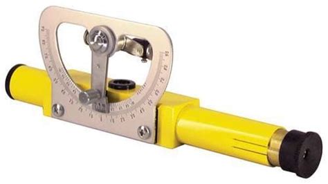 surveyor hand level chart